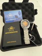 Men Military Dive Watch Captain Willard AD2511 200M 316L Stainless Steel BGW9 UK