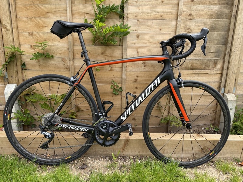 Specialized Tarmac SL4 Carbon Road Bike 58cm Ultegra R8000. Mavic Carbon Wheels