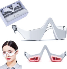 Under Eye Light Therapy Device for Eyes Glasses - Red Light Microcurrent Eye Mas