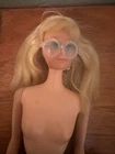 Vintage Talking PJ Doll 1968–1971 | Original Glasses | For Parts/Repair