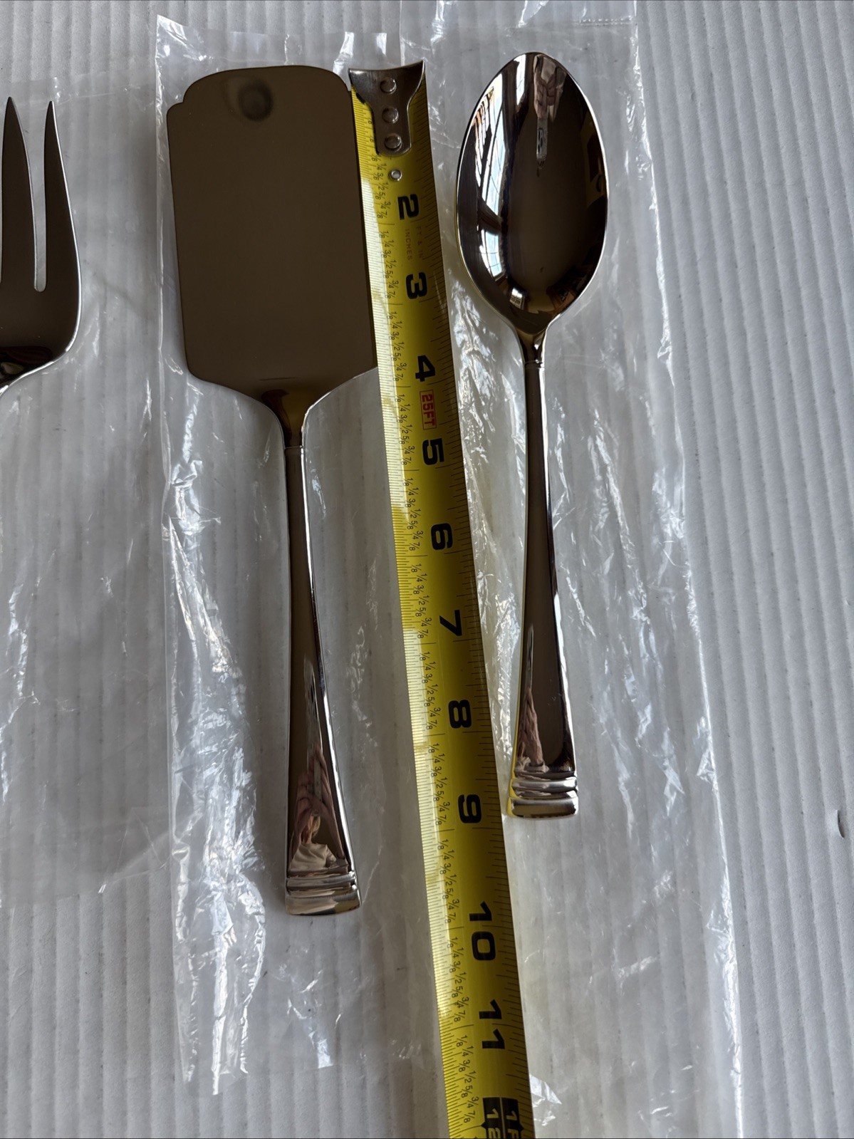 Lenox 4 Piece Serving Hostess Set Flatware 18/10 Stainless   NEW