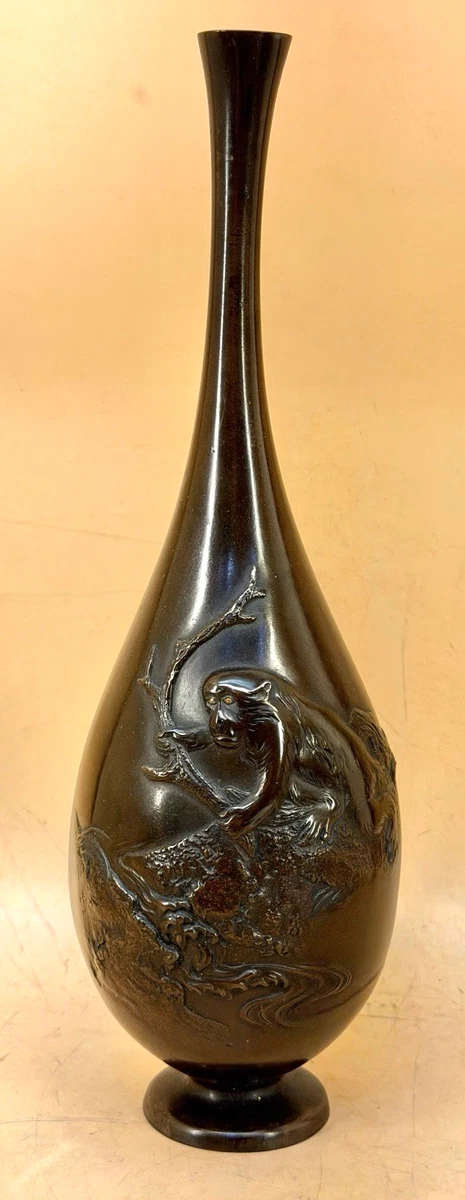 アンティーク　明治時代　花瓶　龍 明治花瓶| eBay
