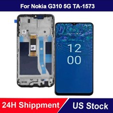 For Nokia G310 5G TA-1573 Display LCD Touch Screen Digitizer Replacement Frame