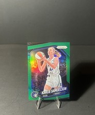 2025 Panini Prizm WNBA Green Prizm #102 Karlie Samuelson