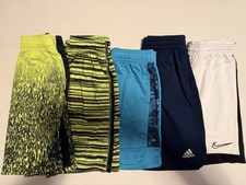 Lot Of Boys Shorts Youth Size Medium 10/12 Summer Clothes Nike Champion TekGear