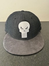 Nuova Era Marvel Punisher Snapback Denim/Camoscio
