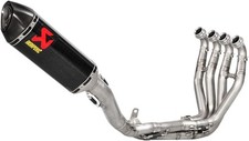 Akrapovic Racing Line Full Exhaust System Carbon Fiber Kawasaki Ninja ZX-10R