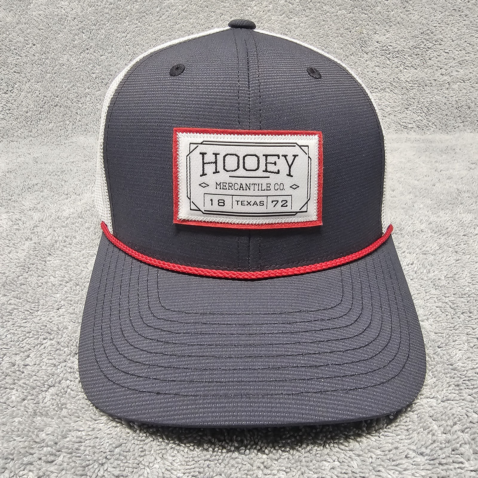 Hooey Baseball Cap Doc Trucker Cap Patch Logo Rop… - image 4