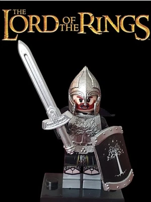 Excuisit Lego Gondor Knight Warrior Minifigure - Lotr - New - Bild 1 von 4