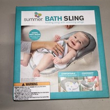 New Summer Infant Baby Bath Sling with Warming Wings