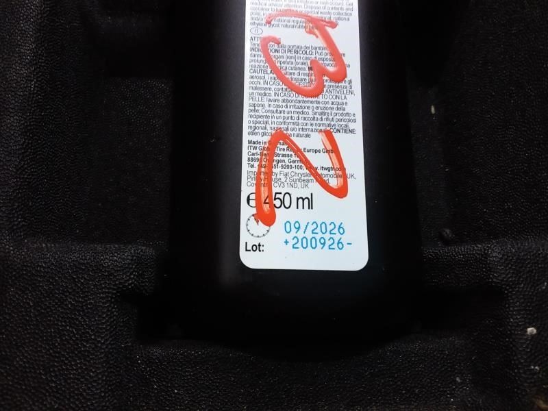 2023 MASERATI GRECALE Remote Air Compressor with Sealant OEM 