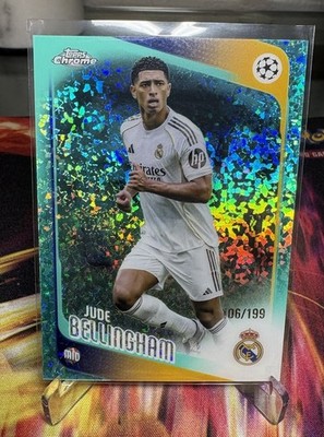 Topps Chrome Jude Bellingham Real Madrid UEFA Champions League #64 128/199