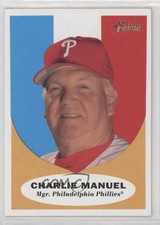 2010 Topps Heritage Charlie Manuel #219 0ei4