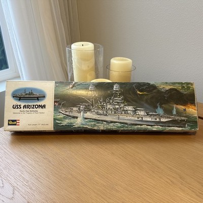 Vintage 1975 REVELL 1/426 USS ARIZONA BATTLESHIP .#H-302