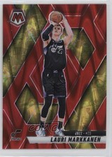 2024-25 Panini Mosaic Red Seismic Prizm 148/299 Lauri Markkanen #186 1mc5
