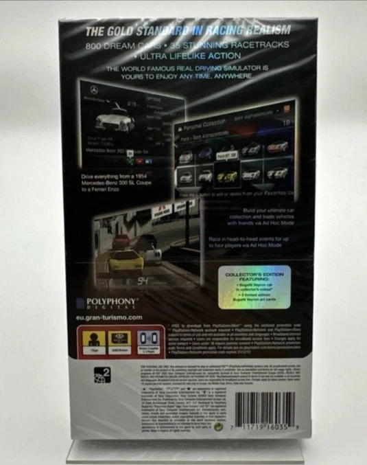 PSP Gran Turismo Collector's Edition, UK Pal, New & Sony Factory Sealed - Image 2 of 4