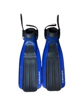 Tusa Imprex Open Heel Diving Fins Blue/Black Size XL 24 inches