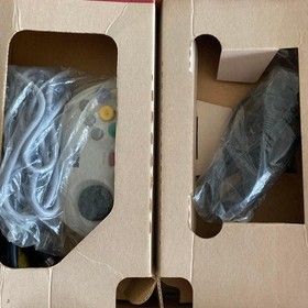 Sega Saturn HST-0014 Controller & Power Cable Set Non-Working Cool Pad