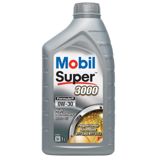 Mobil Super 3000 Formula P 0w-30 0w30 Fully Synthetic Engine Oil - 1L 1 Litre - Image 4