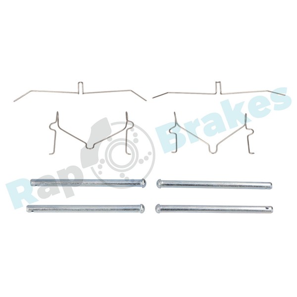 ZubehöRsatz Scheibenbremsbelag RAP Brakes R-U0042 FüR VW Taro Caddy 2 Pick Up 5-image