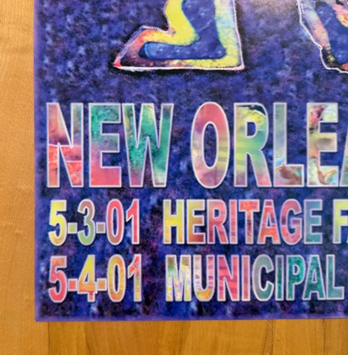 Widespread Panic New Orleans Jazz Festival/Muni Aud. 2001 Original