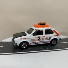 1979 Hot Wheels Super Streeters Hare Splitter Monte Carlo Rally Vw Golf White
