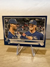2022 Topps Update Series - Rookie Debut MJ Melendez #US73 Royal Blue (RC)