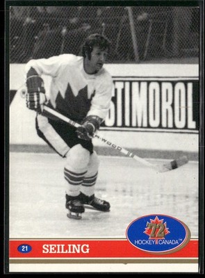 1991-92 Future Trends Canada  72 #21 Rod Seiling Canada Hockey Card