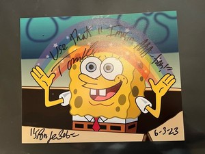 spongebob Signed | eBay