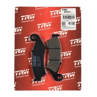 TRW Bremsbelag organisch (für: Honda XLR 125 R JD16 98-99 vorne )