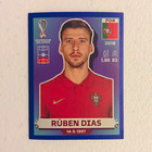 Panini FIFA World Cup Qatar 2022 Sticker POR 10 Rúben Dias Portugal BLUE — photo 1