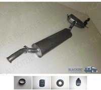 Imasaf ESD Auspuff Endtopf Ab Kat für Fiat Tempra (159) 1.9 TD M. Kat