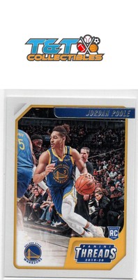 Jordan Poole 2019-20 Panini Chronicles Threads #89 Golden St Warriors RC 16a