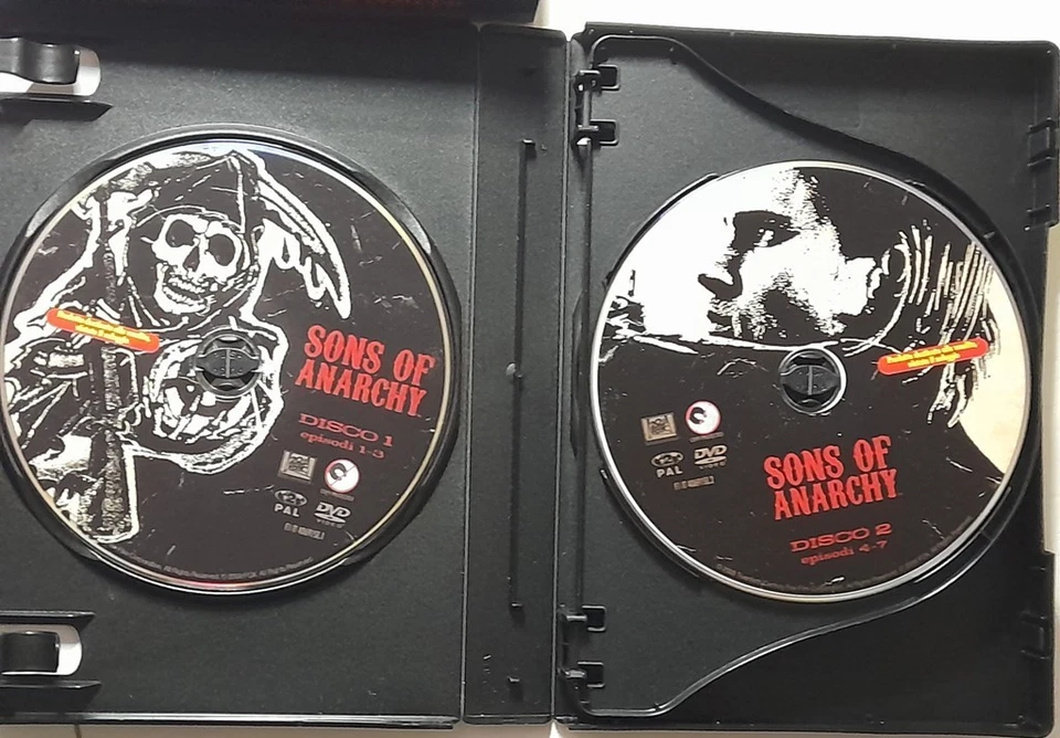 Dvd Sons Of Anarchy - Stagione 1 prima cofanetto slipcase 4 dischi Usato - Immagine 4 di 4