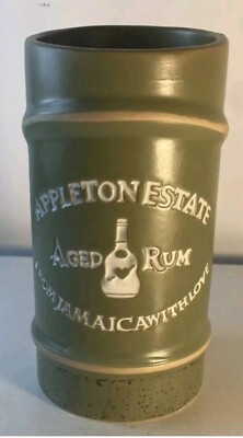 Set Of 4 Appleton Estate Rum Rare Tiki Mugs Cocktail Brand New Pub Man Cave
