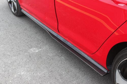 VW Golf MK7 GTI RZ Style Carbon Fibre Side Skirt 14-17 - Picture 1 of 5