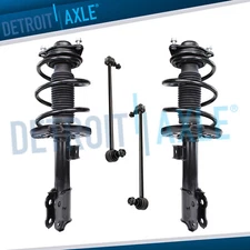 351mm Front Struts w/ Coil Spring Assembly + Sway Bars for 2011 2012 Kia Optima