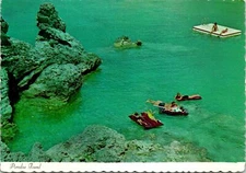 Paradise Found South Shore Bermuda Postcard unused 1960s