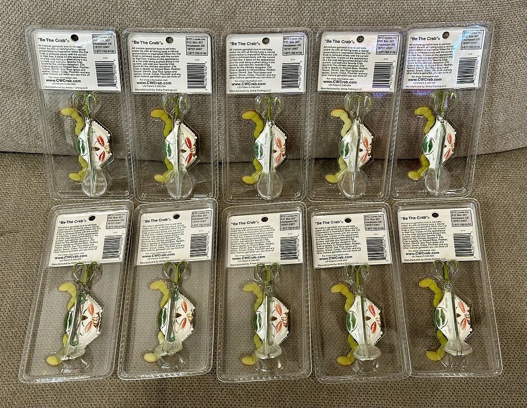 cw crab fishing lure CW Crab Be The Crab Suspender Fishing Lure