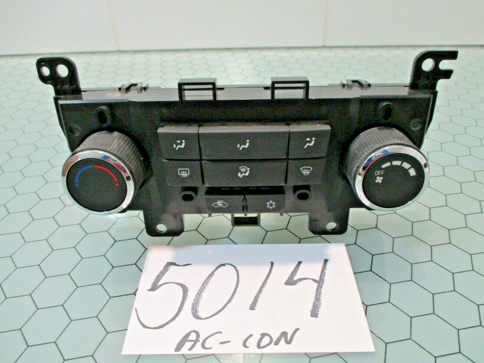 2011 2012 Chevrolet Cruze AC and Heater Control Used Stock #5014-AC 