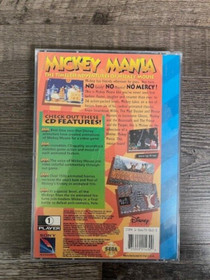 Mickey Mania Timeless Adventures of Mickey Mouse Sega CD Good Condition