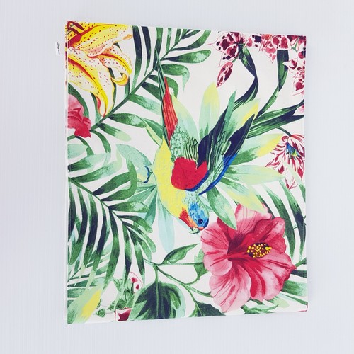 Handmade Decorative Table Runner Bright Tropical Flying Bird Print 148cm x 32cm - Picture 6 of 15