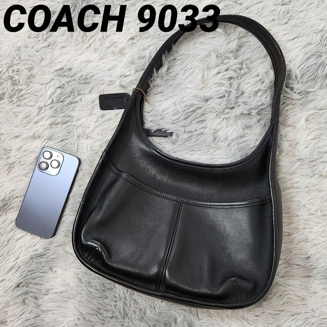 Extremely Rare Made In USA Old Coach 9033 Shoulder Bag Black Extremely Rare Made In USA Old Coach 9033 Shoulder Bag Black