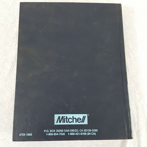 1988 Mitchell Domestic Import Cars Light Trucks Vans Trans Service Repair Manual - Picture 11 of 12