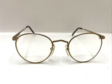 Henri De Paris Eyeglasses Fullvue Delux Japan Frames Only Gold 48-22-140