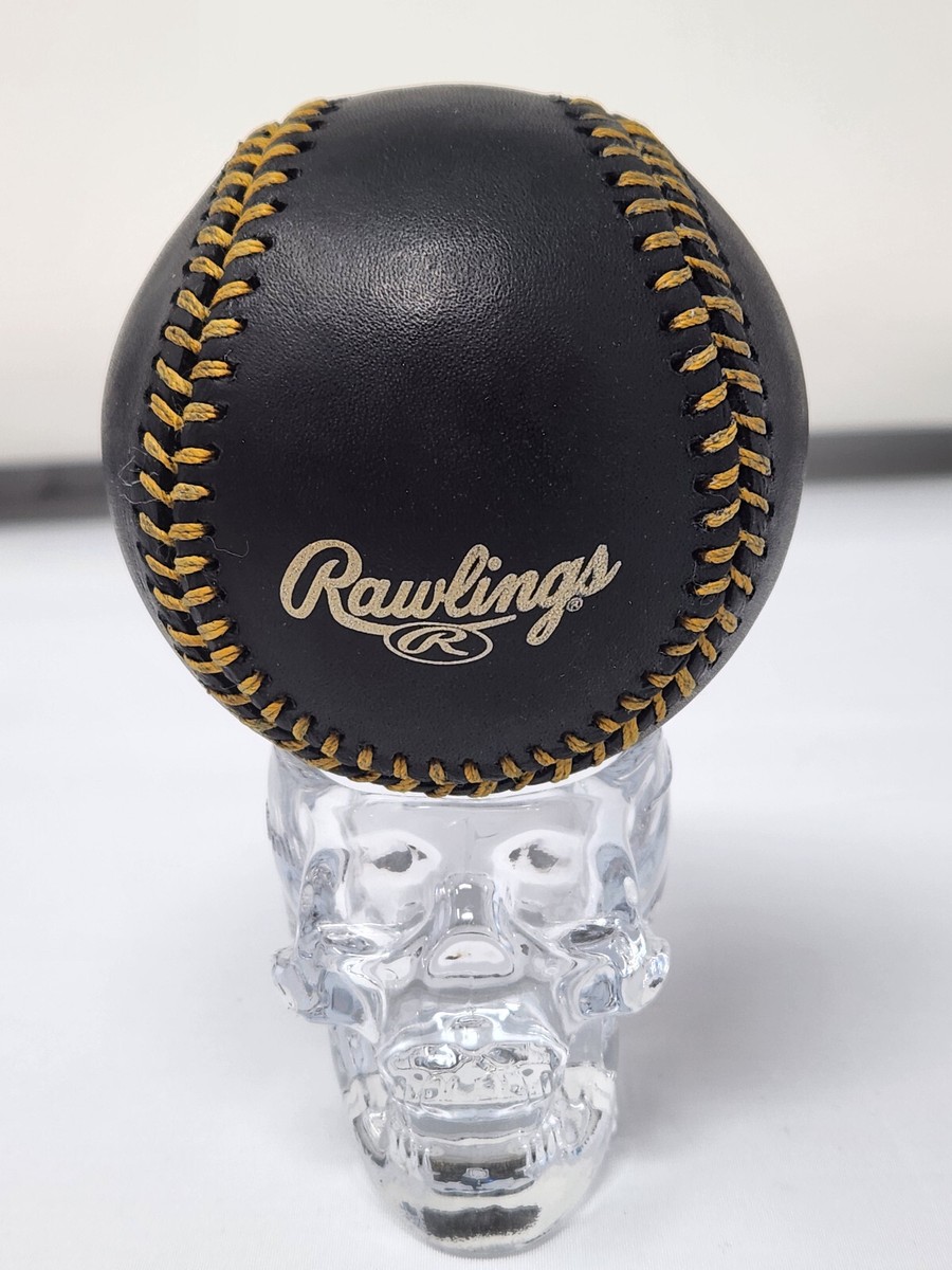 Official Rawlings Major League Baseball Black Gold Signature