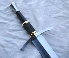 Custom Made Handmade Sword, Knight Arming Sword, Medieval Sword Double Edge