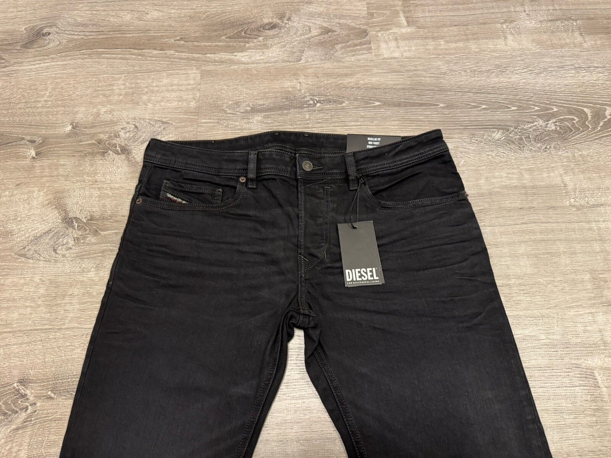 Diesel Men's Safado Jeans Size 33 x 32 Regular Fit Straight Diesel Men's Safado Jeans Size 33 x 32 Regular Fit Straight