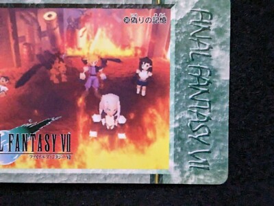 Final Fantasy7 SQUARE BANDAI 1997 No.98 Japanese Game TCG | eBay