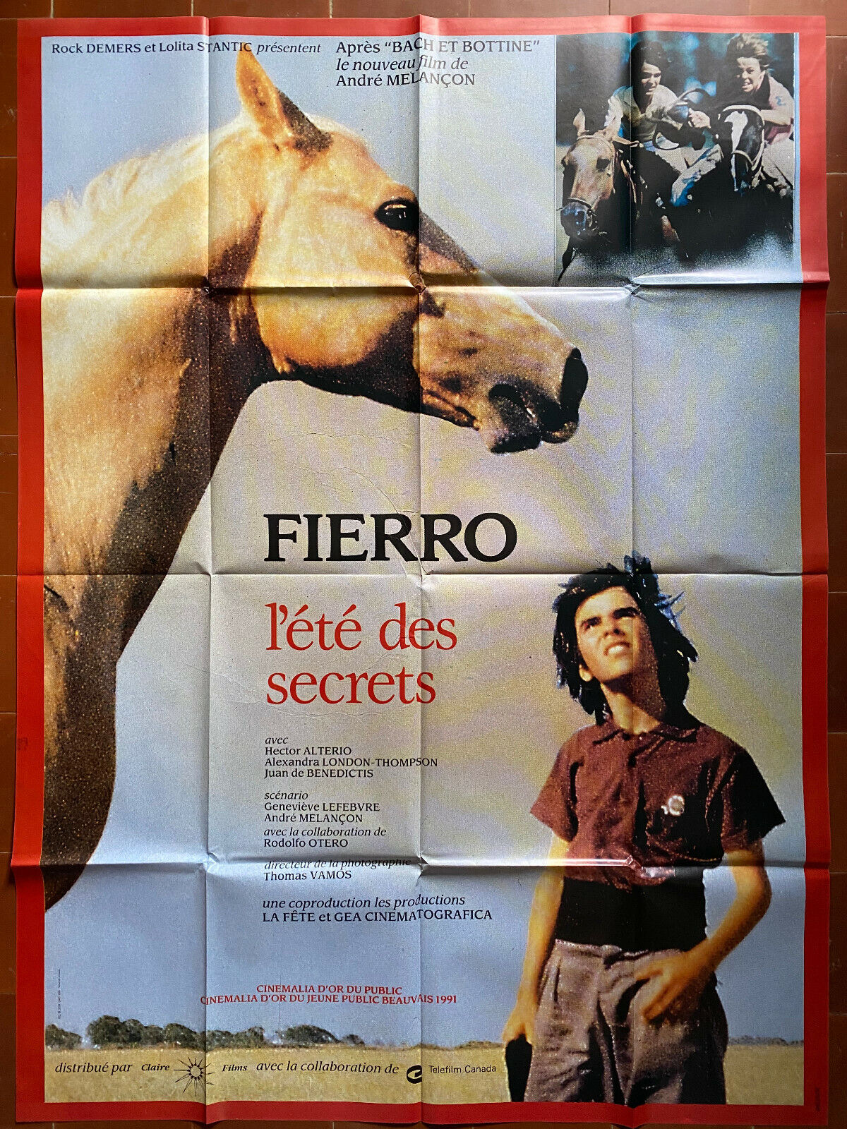 Poster Fierro Andre Melancon Hector D'Alterio Cheval Child 47 3